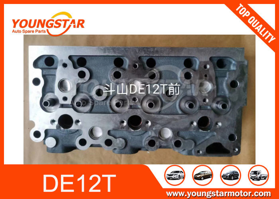 ISO 9001 / TS16949 Materiales de hierro Doosan Cabeza del cilindro del motor Assy DE12T