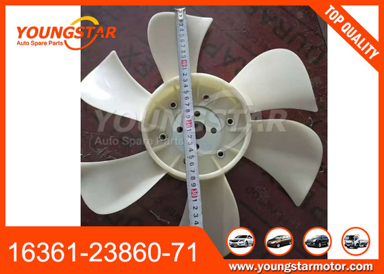 Cuchilla de ventilador 16361-23860-71 Camión elevador Toyota Serie 7 y Serie 8