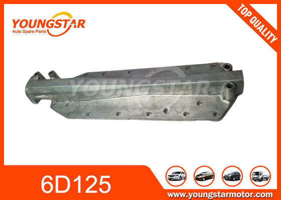 Cobertura del enfriador de aceite 6150-61-2123 para el motor Komatsu 6D125 con garantía de 60000KMS