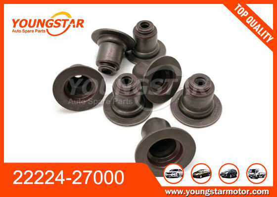 Junta de vástago de válvula nueva para Hyundai D4EB D4EA 22224-27000 con garantía de 60000 Kms y material de aluminio