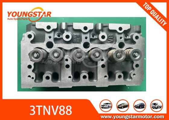 Yanmar 3TNV88 Cabeza de cilindro completa - hierro fundido para tractores Yanmar 129008-11700