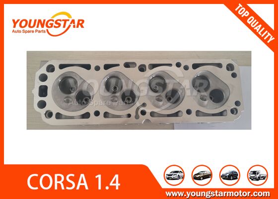 Cabeza de cilindro del motor de aluminio para Chevrolet Corsa 1.4 con superficie mecanizada y garantía de 60000 km