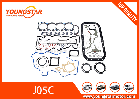 Conjunto completo de juntas OEM 04010-0689 para el motor Hino J05C con material resistente al calor