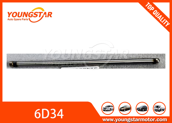 Varilla de empuje de acero de alta resistencia para motor Mitsubishi 6D34 con rendimiento antidesgaste