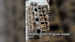 Culata del motor de excavadora ISUZU 3LD1 3LD2